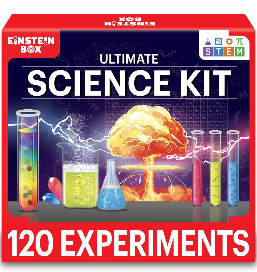 Einstein Box Ultimate Science Experiment Kit for Boys & Girls